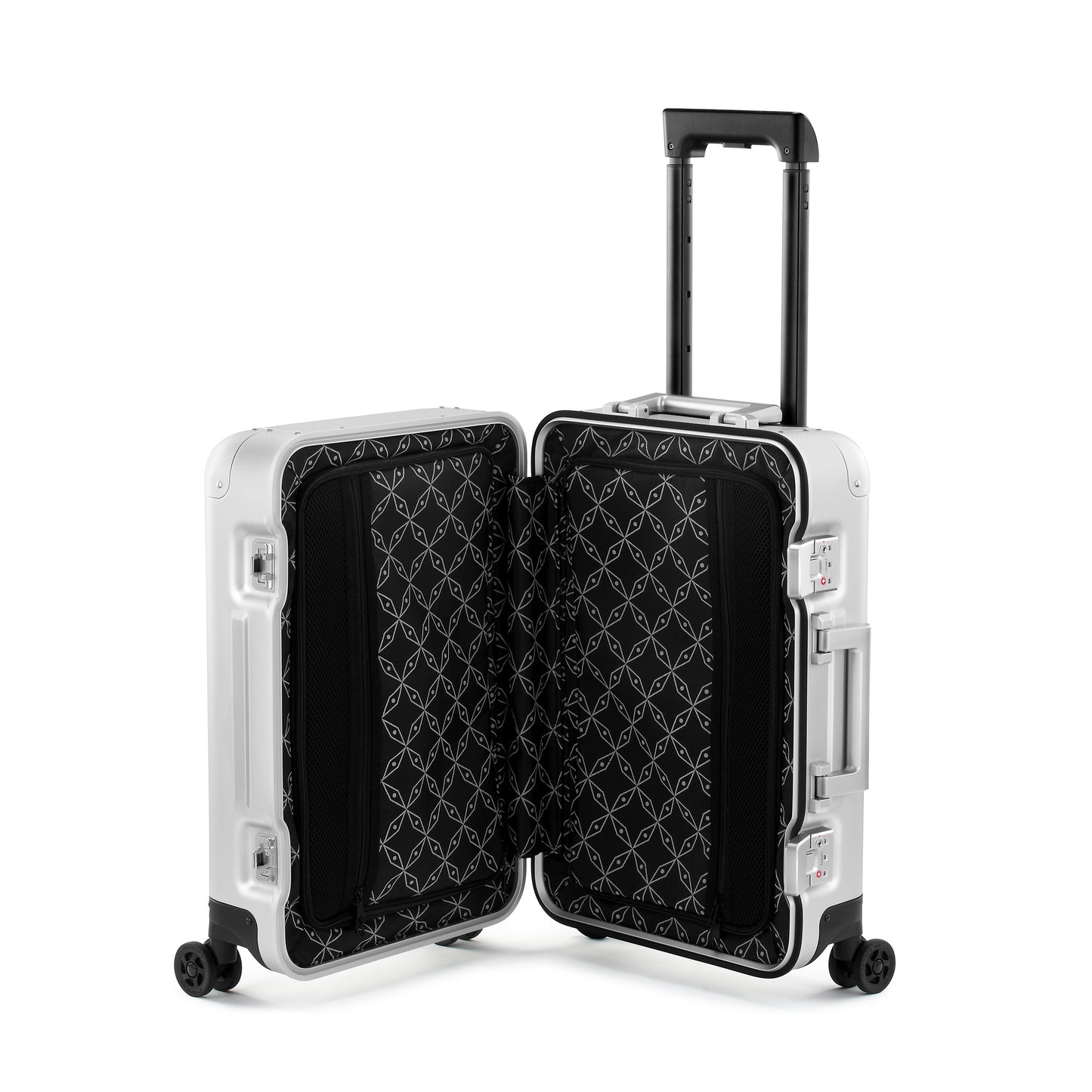 Aluminum Carry-on Suitcase by Gilbano