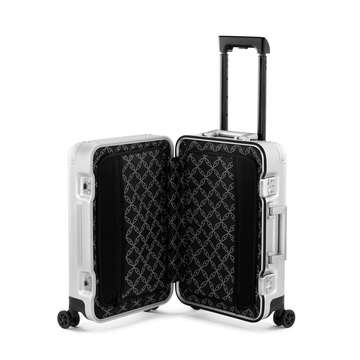Aluminum Carry-on Suitcase by Gilbano